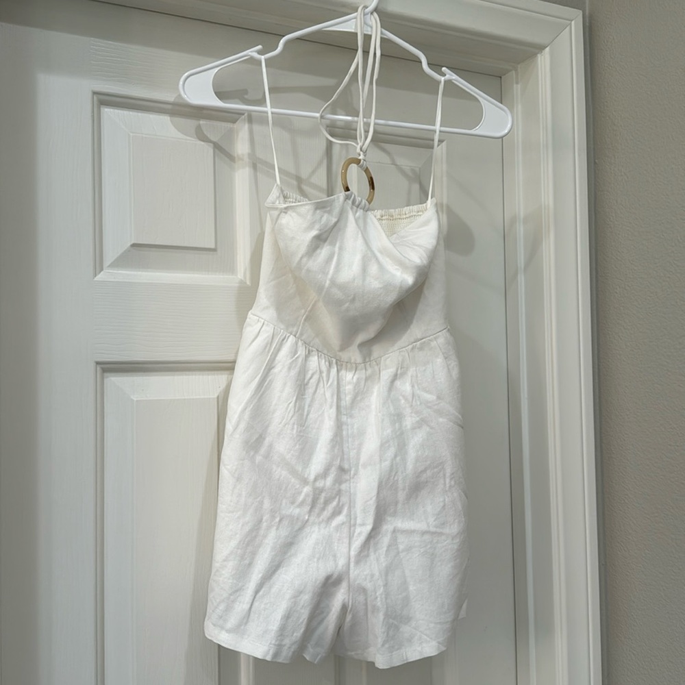 Old Navy linen romper